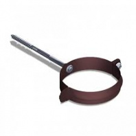 Хомут трубы (У) Металл-коричн.