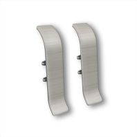 Соединитель для плинтуса К55 Идеал Классик 268 Клен серый