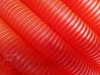 Трубка защитная гофрированная 35мм бухта 50м красная (для 25 и 26 трубы), арт.AVE800-004