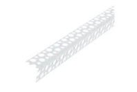 Угол перфорированный ПВХ 23*23*3000 мм