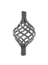 02.086 Кованый элемент фонарик из 8 прутьев