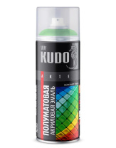 Эмаль универсальн.акрилов.KUDO RAL6029 зелён.высокоглянц.520мл