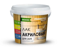 Лак акриловый для саун матовый (1л) PROFIWOOD