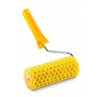 0111-797018Валик структур.18см фактура-гороше на ручке 8мм