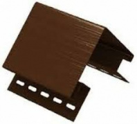 Наружный угол (ПВХ).076.Н.497С, коричневый 1шт