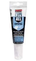Клей-герметик гибкий Soudal Fix All Cristal 125мл прозрачный