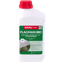 Грунтовка-концентрат Flagman BIO антиплесневая бесцветная 1л(1,0кг)