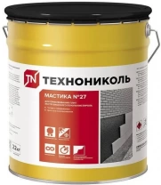 Мастика приклеивающая для XPS ТЕХНОНИКОЛЬ No27, ведро 22 кг