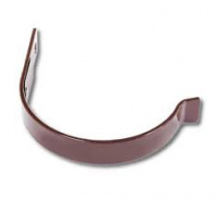 Держатель желоба карнизный D120х63 RAL8017