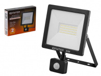 Прожектор светодиодный с датч. движ. 50 Вт 6500K ЮПИТЕР, арт.JP1221-50