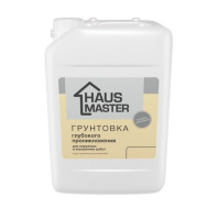 Грунтовка haus Master глубокого проникновения бесцветная 2л (2кг)