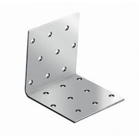 Уголок крепежный равносторонний 60х60х60мм KUR белый цинкStarfix