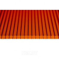 Сотовый поликарбонат Master 4*6000*2100 бронза