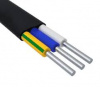 Кабель АВВГ П 3x4,0 чер 1м