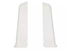 Торцевые (пара) д/плинтуса Д85 Идеал Деконика (1пара во фл.) 001/Белый