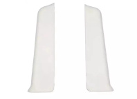 Торцевые (пара) д/плинтуса Д85 Идеал Деконика (1пара во фл.) 001/Белый