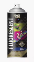 Краска-эмаль аэроз. флуоресцентная 400мл зеленый Inral