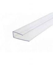 Торцевой профиль UP 6 мм (прозрачный)