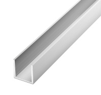 00487 Ал.швеллер 20х20х20х1,5 (2,0м)