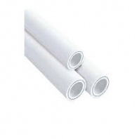 Труба ПП стекловолокно 25х3,5 PN20 белый (4 метра) РосТурПласт, арт.10329