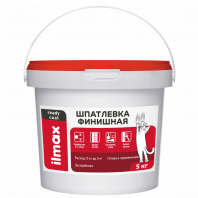 Шпатлевка для вн. отделки белая полимерн. ilmax ready coat финишная 5кг