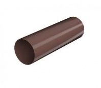 Труба водосточная ПВХ (3м) коричн.Элит