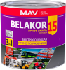 Грунт-эмаль BELAKOR 15 прямо по ржав. 3в1 быстросох. RAL6003 (защитный) матовый 1,0л (1кг)