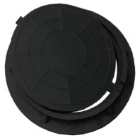 Люк садовый А15 (15 кН) черный, AV Engineering, арт.AVEA15C