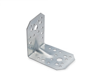 Крепежный уголок оцинкованный усиленный 90x90x65x2,0 мм KUU-90x65